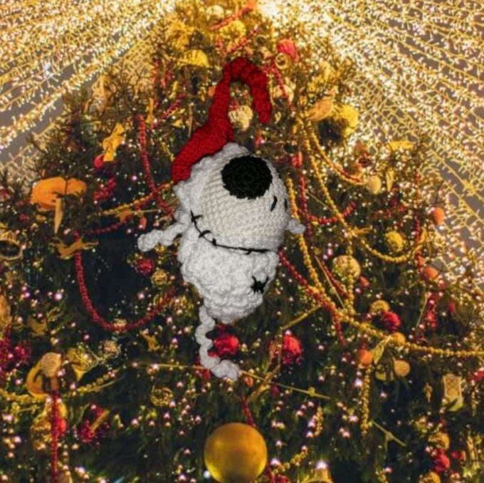 Tutoriel de crochet : L'étrange décoration de Noël Jack