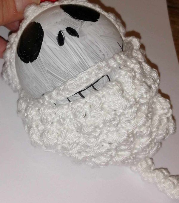 Tutoriel de crochet : L'étrange décoration de Noël Jack